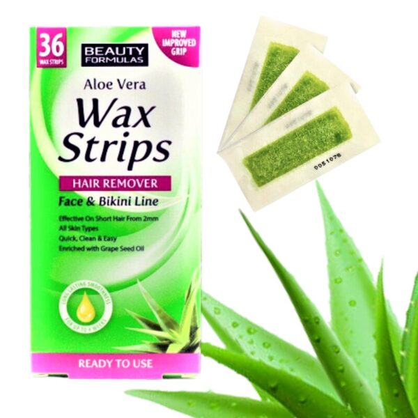 Beauty Formula Aloe Vera Wax Strips