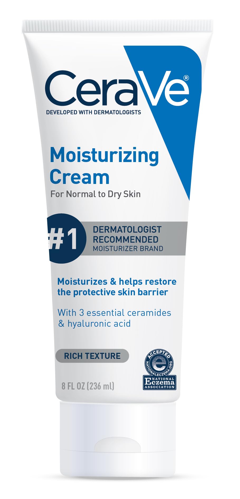 Version 1.0.0 CeraVe Moisturizing Cream For Normal To Dry Skin, 56 ml - Image 1