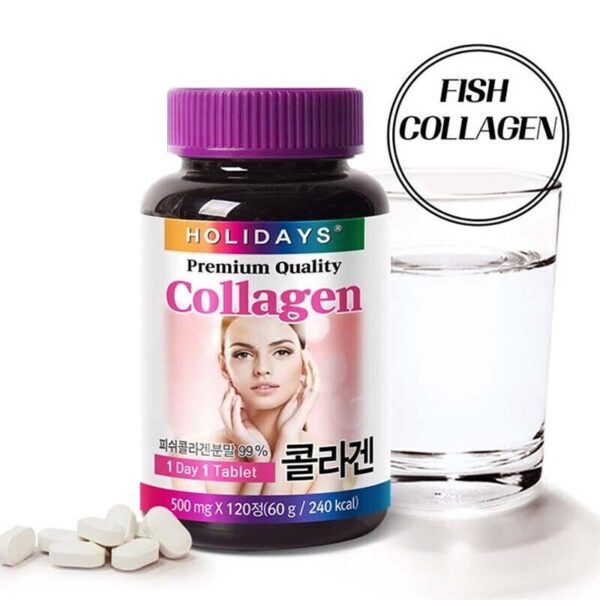 Holidays Premium Quality Collagen White -120tablets