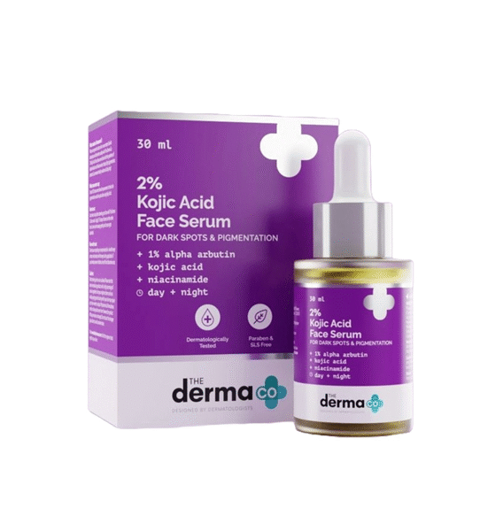 The Derma Co 2% Kojic Acid Face Serum with 1% Alpha Arbutin & Niacinamide 30ml
