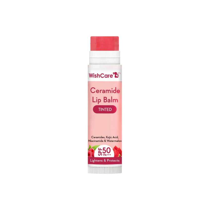 wishcare-ceramide-lip-balm-with-spf-50-pa-tinted WishCare Ceramide Lip Balm with SPF 50 PA+++ (Tinted) Size: 5gm - Image 1